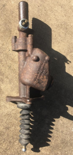 1956 Buick Special WORKING Master Cylinder non power brake and pedal bracket for sale