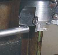 machining the oil pump drive flange