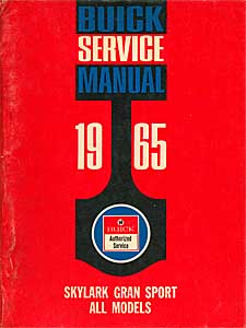 1965 Buick Gran Sport Service Manual