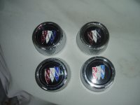 65-70 CHROME WHEEL CENTER CAPS