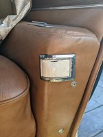 1975 LeSabre 2 door: Lens covers for rear armrest courtesy lights