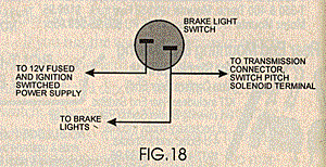 Wiring for the Switch Pitch converter --Brake Switch ONLY
