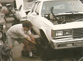 200-R4 automatic transmission from a 1986 Cutlass