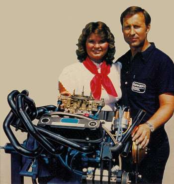 Ray and Linda Baker of Baker Engi-neered Engines